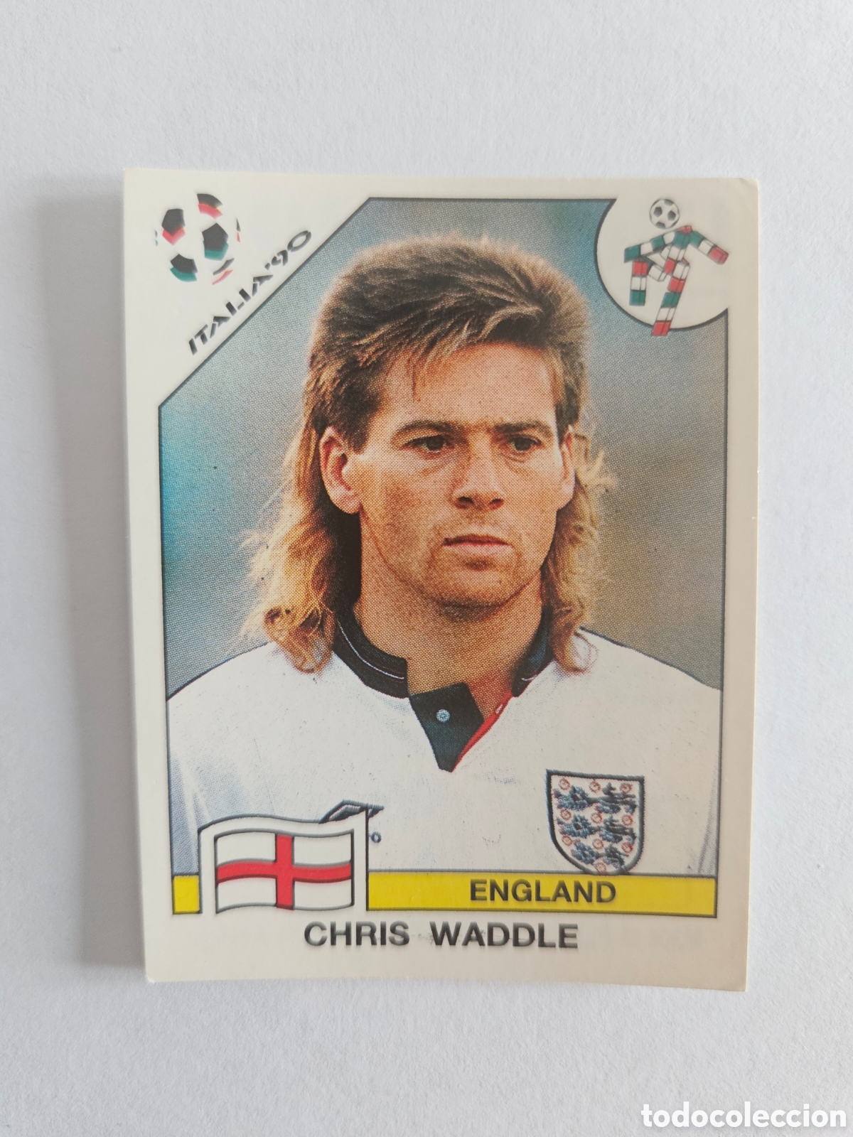 Football Stickers: CHRIS WADDLE SELECCION INGLATERRA 397 MUNDIAL ITALIA 90 PANINI NUNCA PEGADO SIN PEGAR