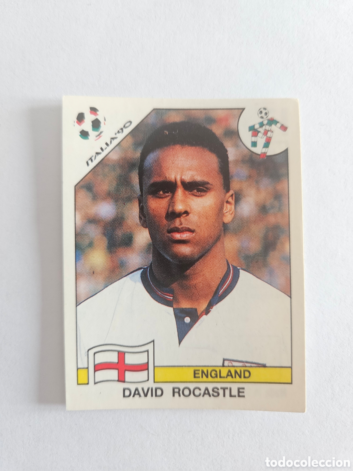 Football Stickers: ROCASTLE 396 INGLATERRA ENGLAND ITALIA 1990 90 PANINI MUNDIAL NUNCA PEGADO
