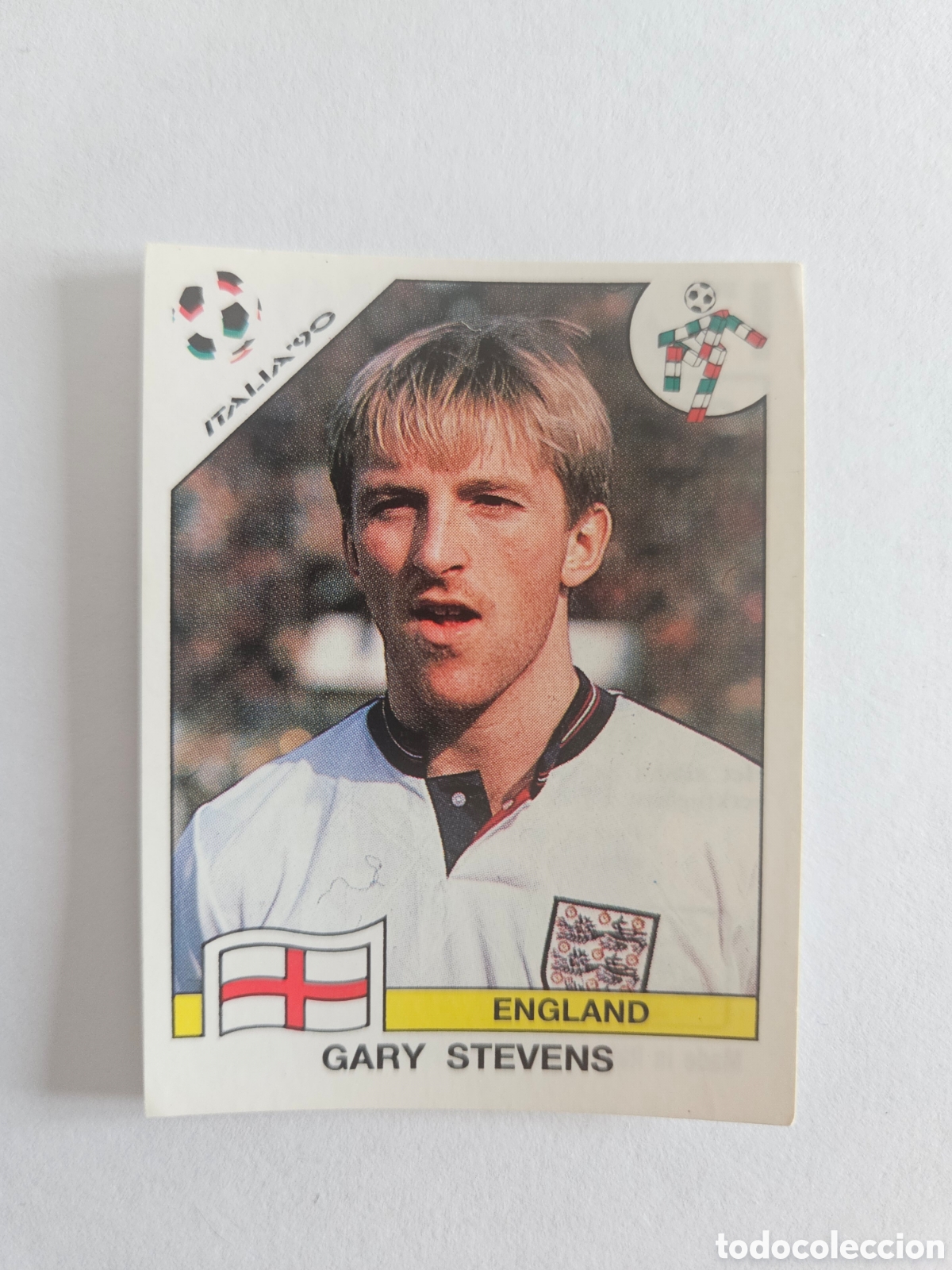 Cromos de F&uacute;tbol: GARY STEVENS INGLATERRA 386 MUNDIAL ITALIA 1990 90 PANINI NUNCA PEGADO SIN PEGAR