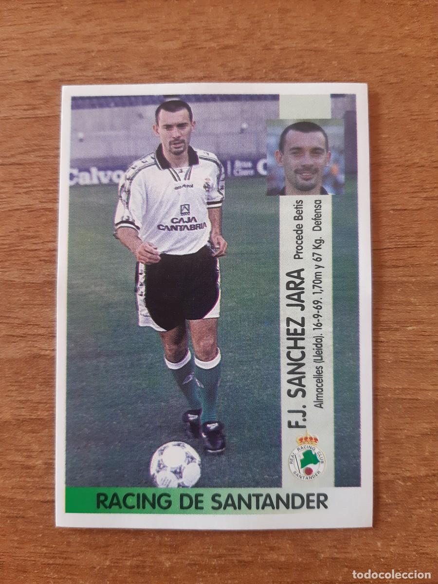 Cromos de F&uacute;tbol: N&deg;396 S&Aacute;NCHEZ JARA RACING SANTANDER LIGA 96-97 PANINI. NUNCA PEGADO, SIN PEGAR