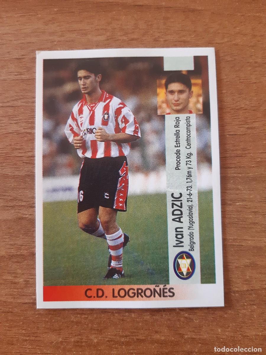 Cromos de F&uacute;tbol: N&deg;380 ADZIC LOGRO&Ntilde;&Eacute;S LIGA 96-97 PANINI. NUNCA PEGADO, SIN PEGAR