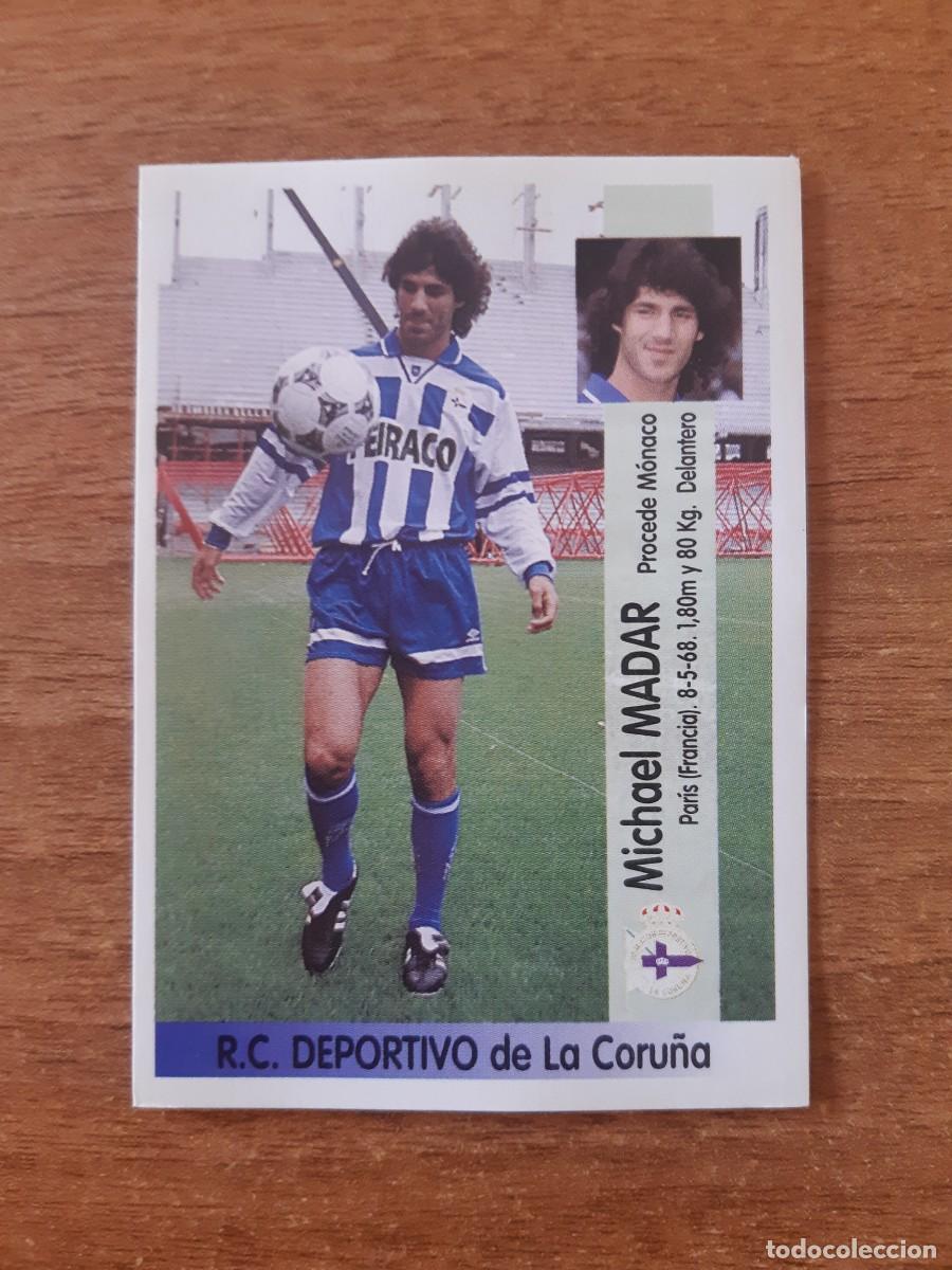 Cromos de F&uacute;tbol: N&deg;379 MADAR DEPORTIVO DE LA CORU&Ntilde;A LIGA 96-97 PANINI. NUNCA PEGADO, SIN PEGAR