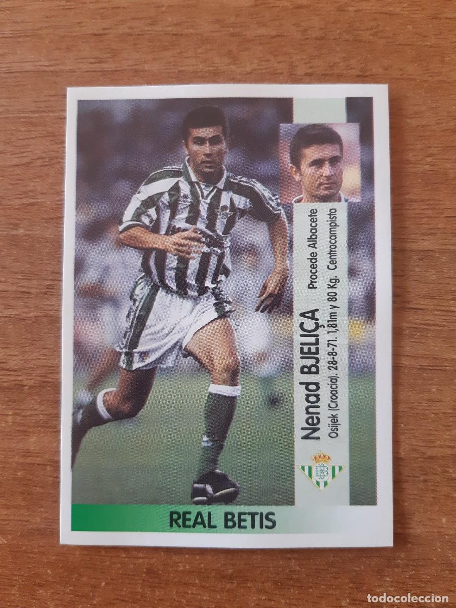 Cromos de F&uacute;tbol: N&deg;375 BJELICA BETIS LIGA 96-97 PANINI. NUNCA PEGADO, SIN PEGAR