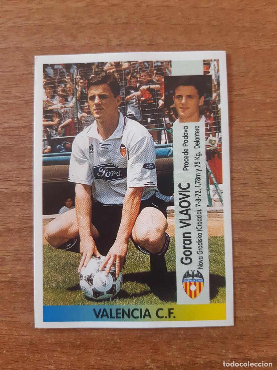 Cromos de F&uacute;tbol: N&deg;372 FICHAJE VLAOVIC VALENCIA LIGA 96-97 PANINI. NUNCA PEGADO, SIN PEGAR