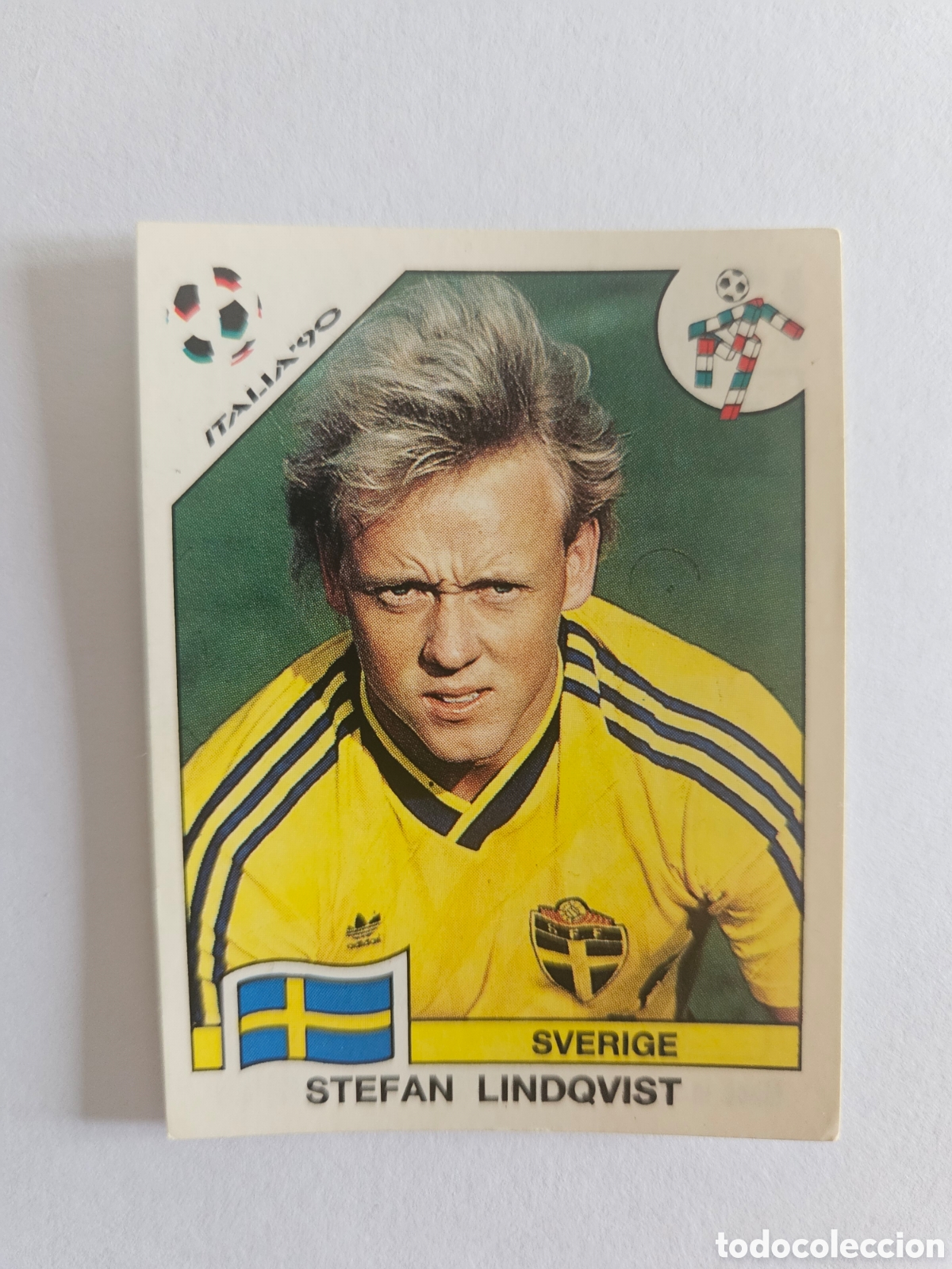 Figurine di Calcio: STEFAN LINDQVIST SELECCION SUECIA 247 MUNDIAL ITALIA 1990 90 PANINI NUNCA PEGADO SIN PEGAR
