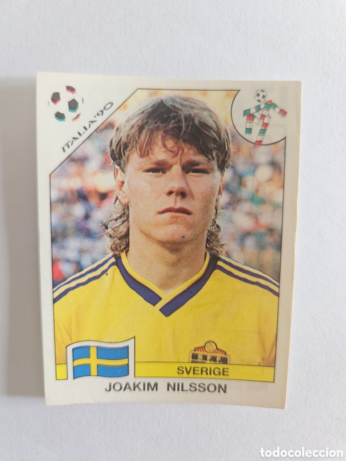 Figurine di Calcio: JOAKIM NILSSON SELECCION SUECIA 244 MUNDIAL ITALIA 90 1990 PANINI NUNCA PEGADO SIN PEGAR