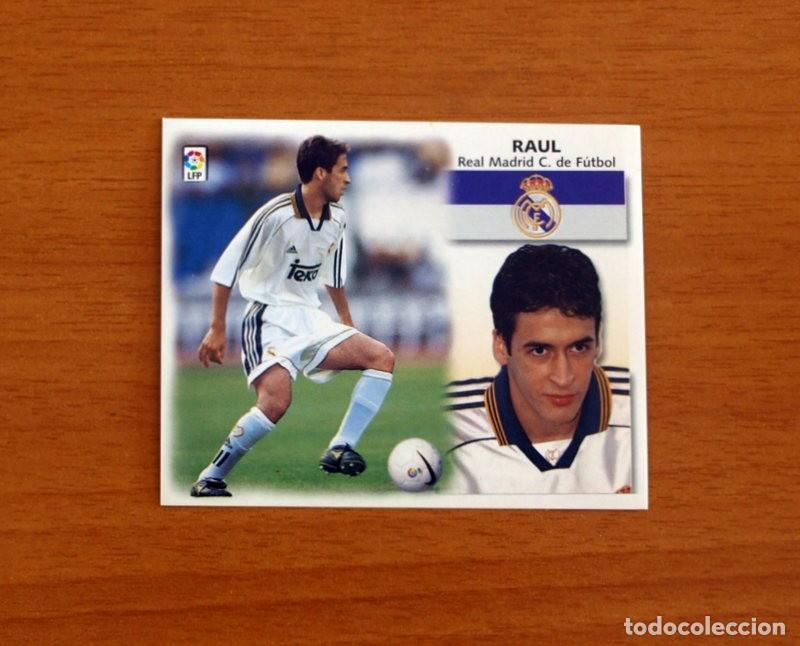 Figurine di Calcio: Real Madrid - Ra&uacute;l - Ediciones Este Liga 1999-2000, 99-00 - Nunca Pegado