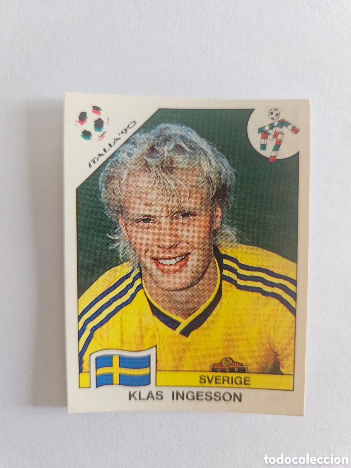 Figurine di Calcio: KLAS INGESSON SELECCION SUECIA 238 MUNDIAL ITALIA 90 1990 PANINI NUNCA PEGADO SIN PEGAR