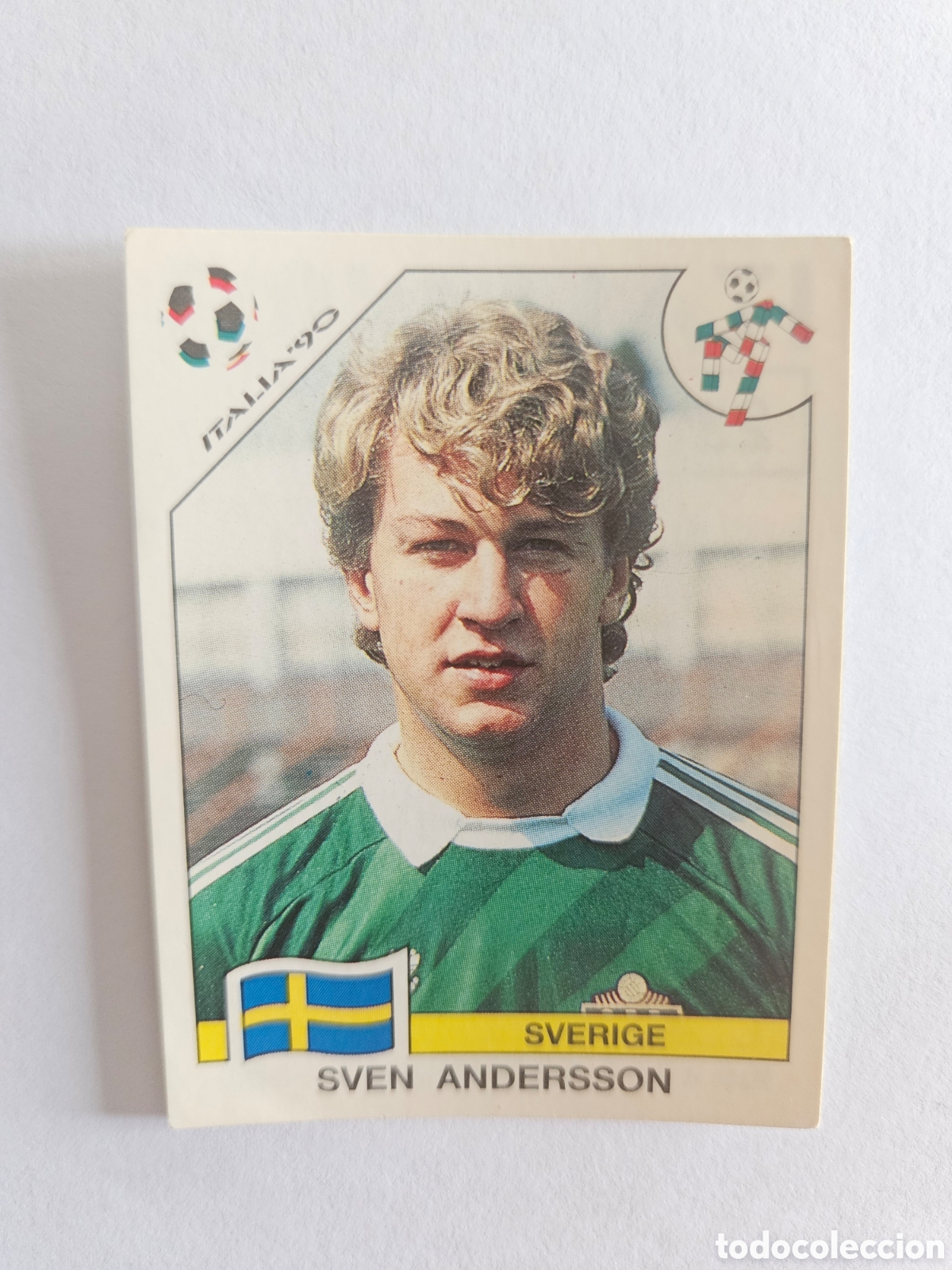 Cromos de F&uacute;tbol: ITALIA 90 PANINI MUNDIAL - 231 SUECIA - SVEN ANDERSSON - NUNCA PEGADO
