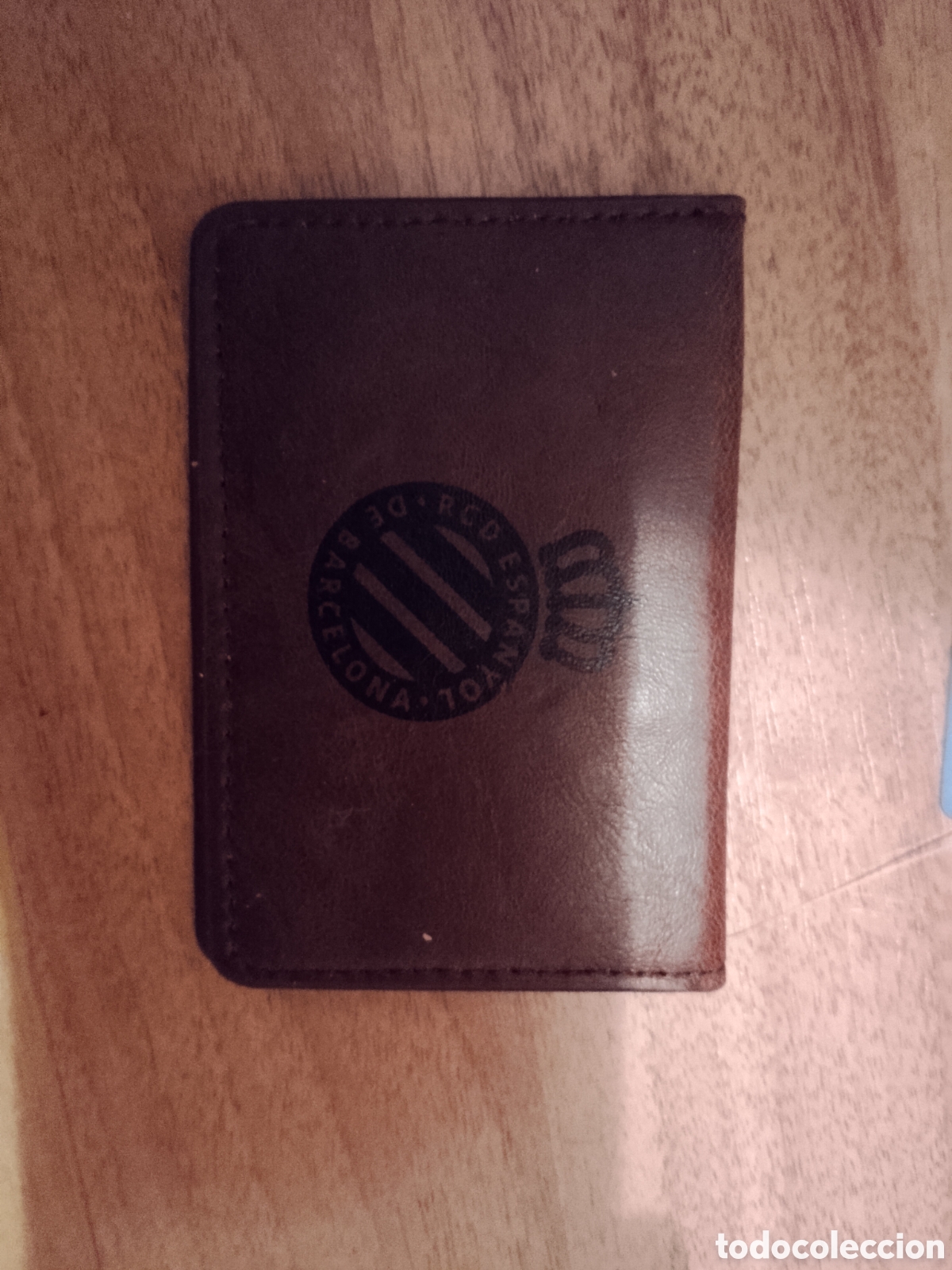 Cromos de F&uacute;tbol: CARTERA RCD ESPANYOL PRODUCTO OFICIAL ESPA&Ntilde;OL CLUB BLANQUIAZUL PERICO RCD ESTIL