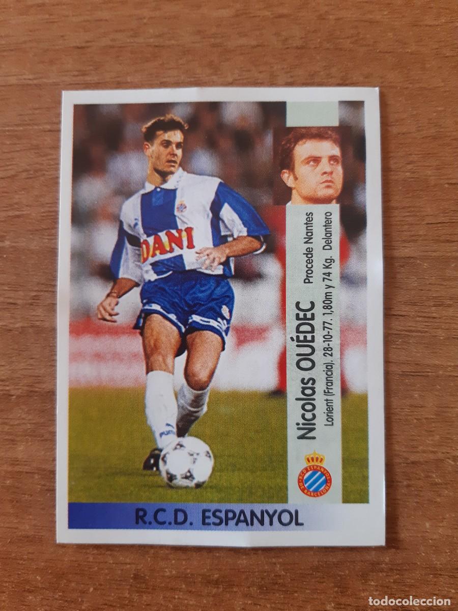 Cromos de F&uacute;tbol: N&deg;363 FICHAJE OUEDEC ESPA&Ntilde;OL LIGA 96-97 PANINI. NUNCA PEGADO, SIN PEGAR