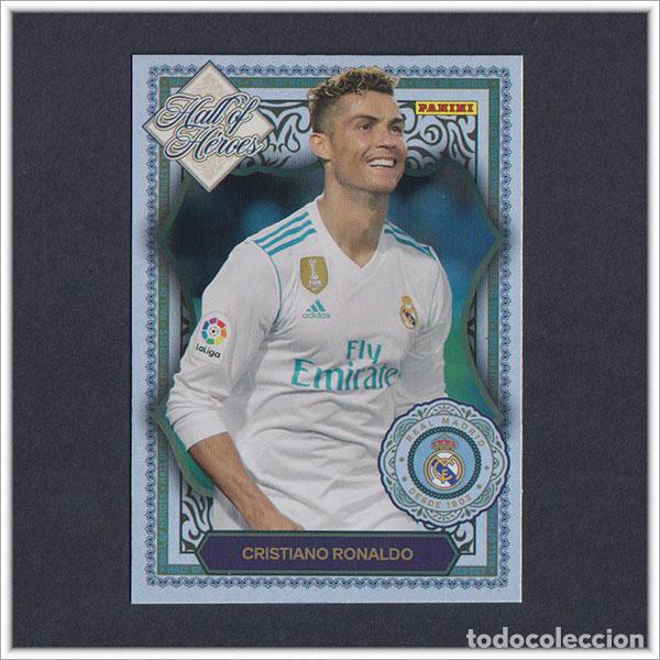 Cromos de F&uacute;tbol: PANINI CLUB 2025 2026 25 26 REAL MADRID CRISTIANO RONALDO HH10 HH 10 HALL OF HEROES LIGA COLECCI&Oacute;N