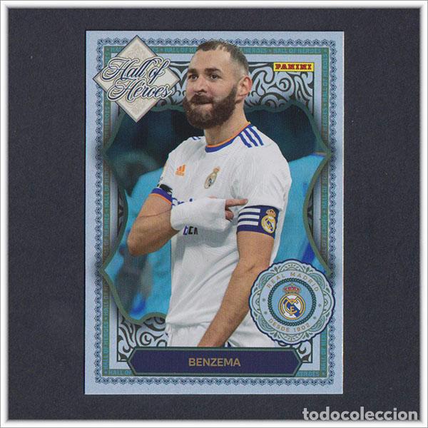 Fu&szlig;ball-Sticker: PANINI CLUB 2025 2026 25 26 REAL MADRID BENZEMA HH9 HH 9 HALL OF HEROES LIGA ALBUM COLECCI&Oacute;N