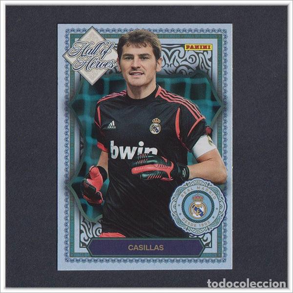Cromos de F&uacute;tbol: PANINI CLUB 2025 2026 25 26 REAL MADRID IKER CASILLAS HH5 HH 5 HALL OF HEROES LIGA ALBUM COLECCI&Oacute;N