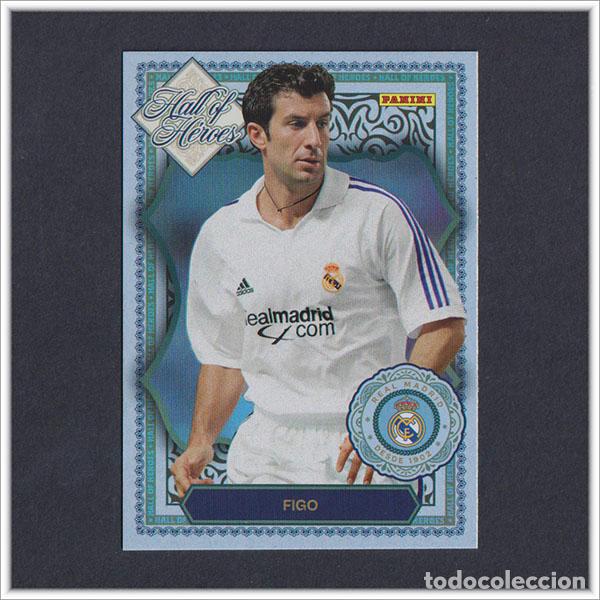 Cromos de F&uacute;tbol: PANINI CLUB 2025 2026 25 26 REAL MADRID LUIS FIGO HH4 HH 4 HALL OF HEROES LIGA ALBUM COLECCI&Oacute;N