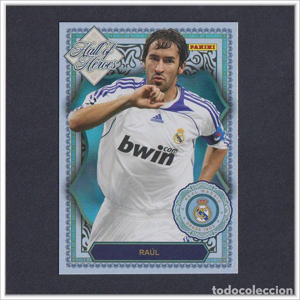 Cromos de F&uacute;tbol: PANINI CLUB 2025 2026 25 26 REAL MADRID RA&Uacute;L GONZALEZ HH2 HH 2 HALL OF HEROES LIGA ALBUM COLECCI&Oacute;N