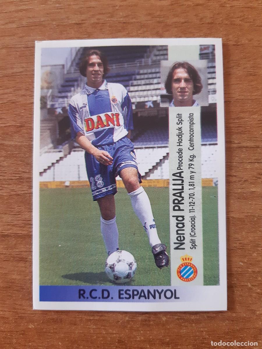 Cromos de F&uacute;tbol: N&deg;360 FICHAJE PRALIJA ESPA&Ntilde;OL VERSI&Oacute;N LIGA 96-97 PANINI. NUNCA PEGADO, SIN PEGAR