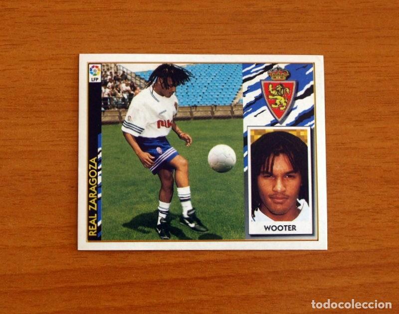 Cromos de F&uacute;tbol: Real Zaragoza - Wooter - COLOCA - Ediciones Este Liga 1997-1998, 97-98 - Nunca Pegado