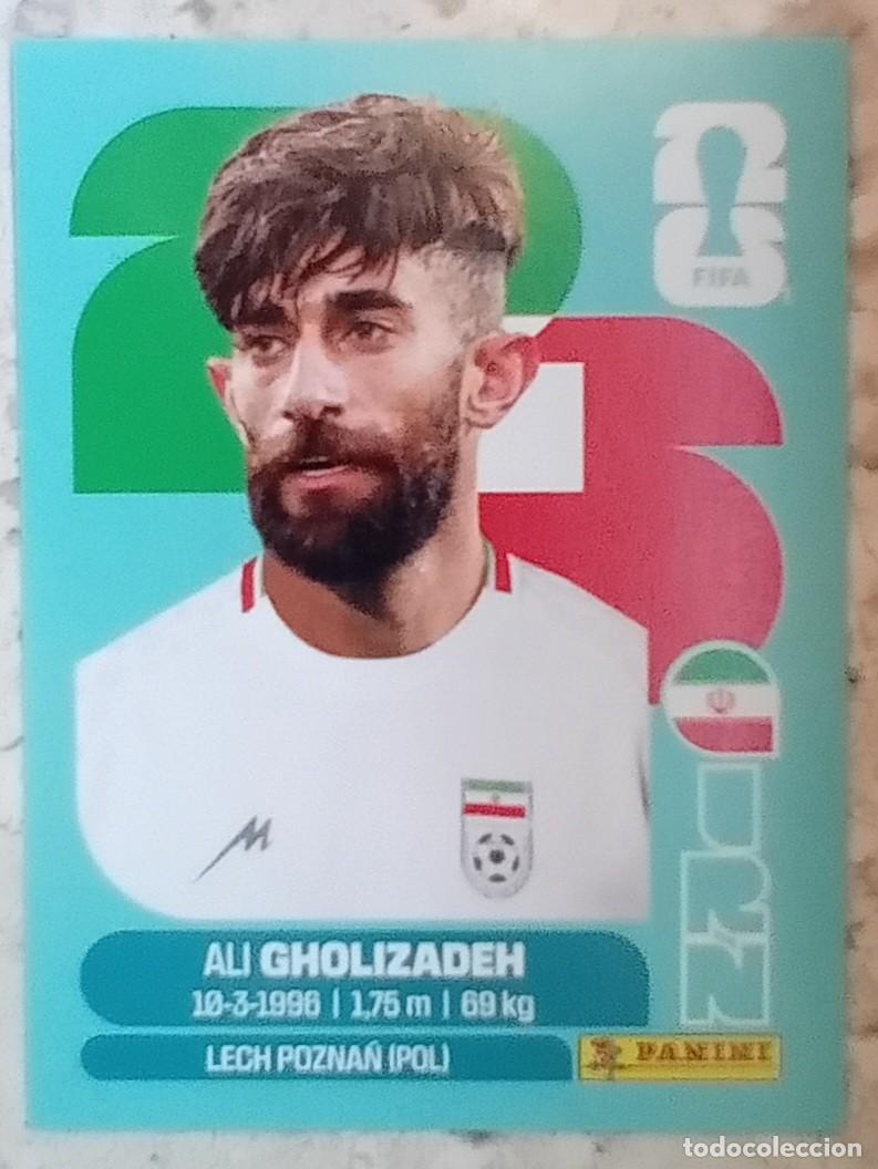 Cromos de F&uacute;tbol: Figurina Panini 2026 Cromo Fifa World Cup Usa Mundial 2026 Ali Gholizadeh Iran n IRN 20