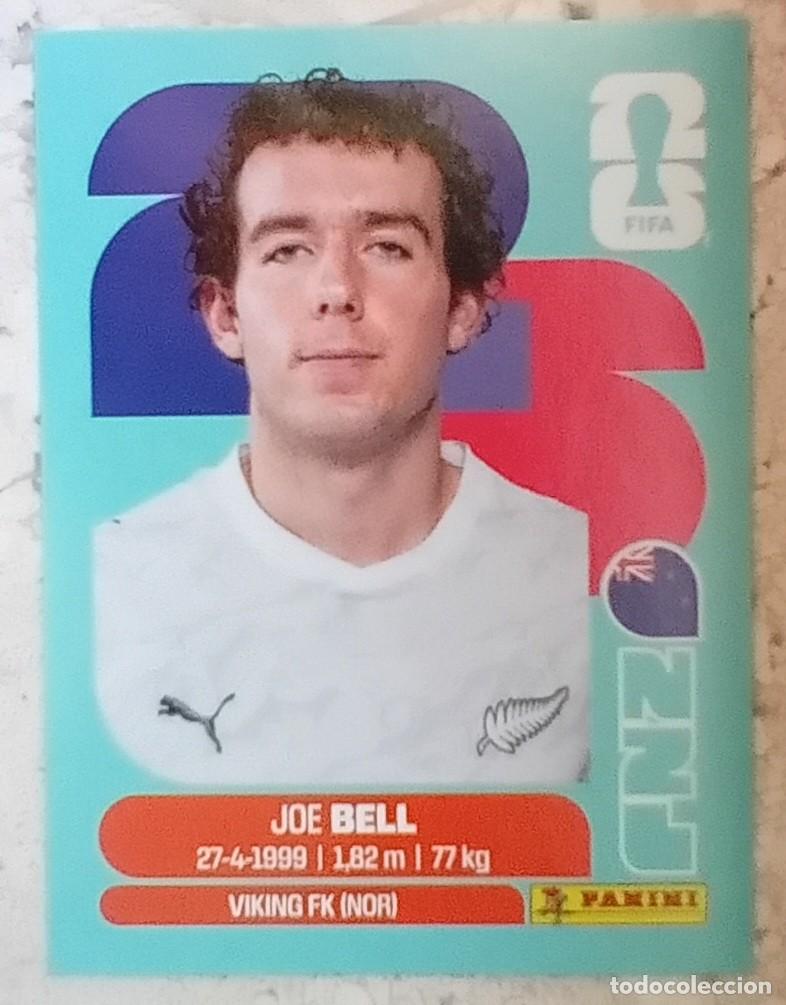 Cromos de F&uacute;tbol: Figurina Panini 2026 Cromo Fifa World Cup Usa Mundial 2026 Joe Bell New Zeland n NZL 10