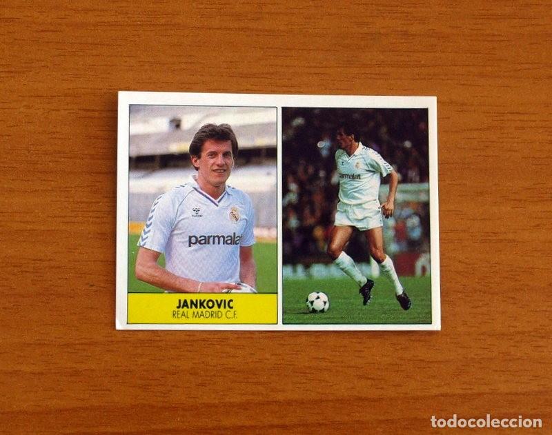 Cromos de F&uacute;tbol: Real Madrid - Jankovic - Ediciones Festival 1987-1988, 87-88 - Nunca Pegado