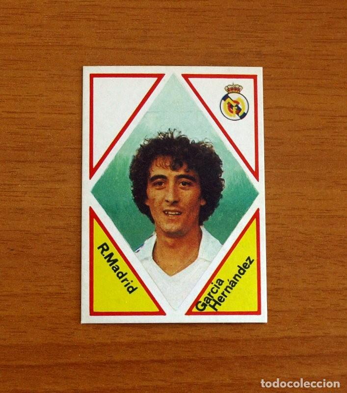 Cromos de F&uacute;tbol: Real Madrid - N&ordm; 22 Garc&iacute;a Hern&aacute;ndez - Editorial Maga 1983-1984, 83-84 - Nunca pegados