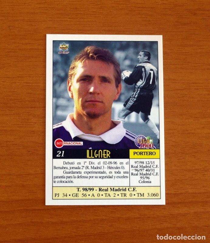 Cromos de F&uacute;tbol: Real Madrid - N&ordm; 21, Bodo Illgner - Mundicromo Liga 1999-2000, 99-00 - Mundi Cromo Sport