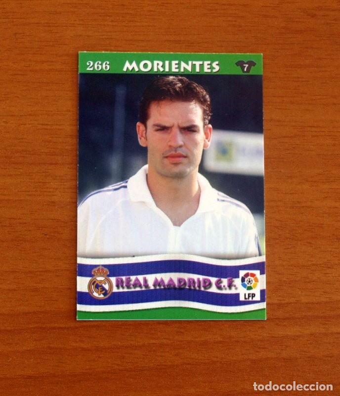 Cromos de F&uacute;tbol: Real Madrid -N&ordm; 266 Morientes - Top - Mundicromo Las Fichas de la Liga 2002-2003, 02-03