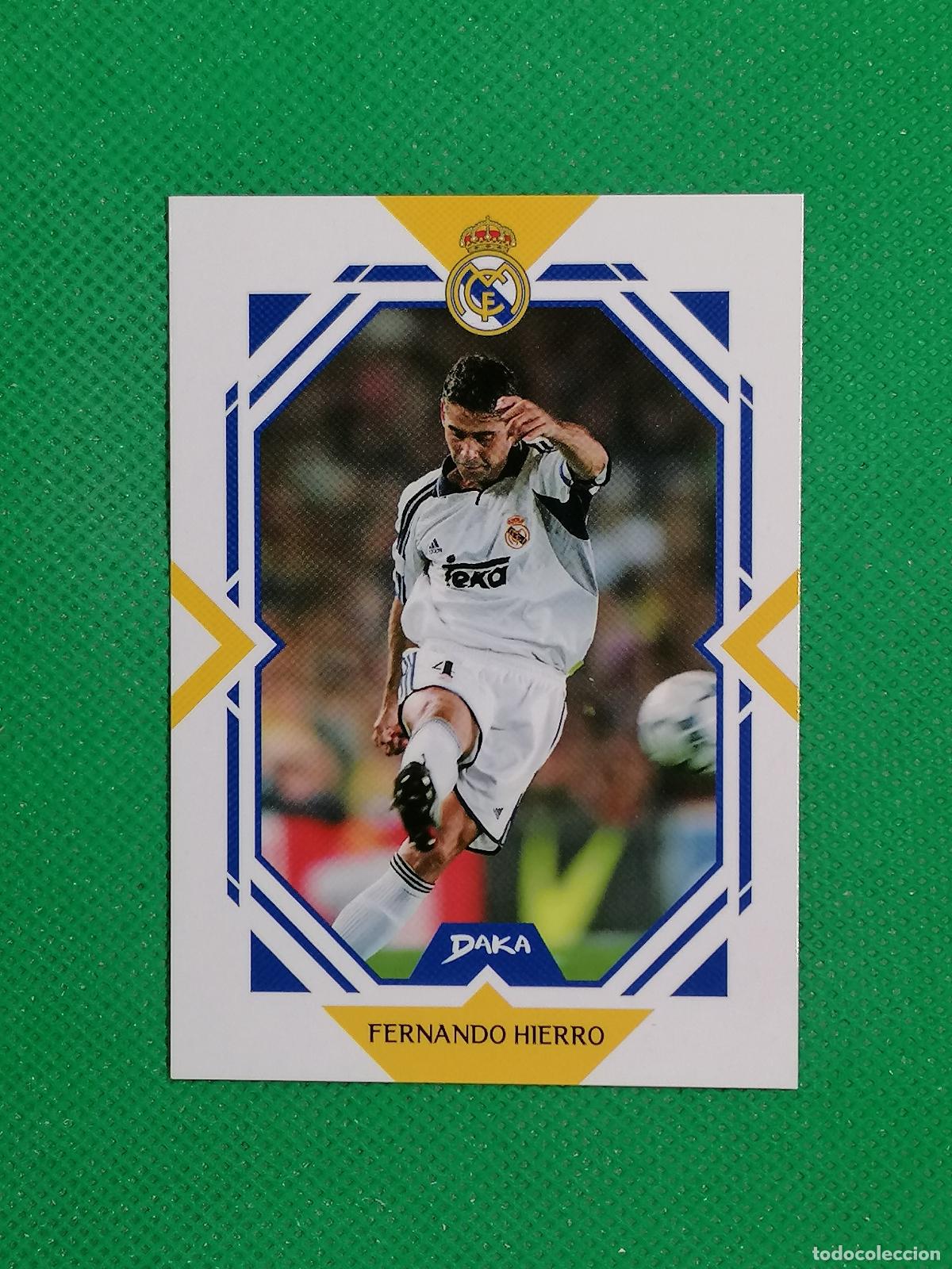Cartes &agrave; collectionner de Football: RM-29-A FERNANDO HIERRO ⚽ DAKA TOP AUDIENCE REAL MADRID 2025 2026 25 26 ⚽