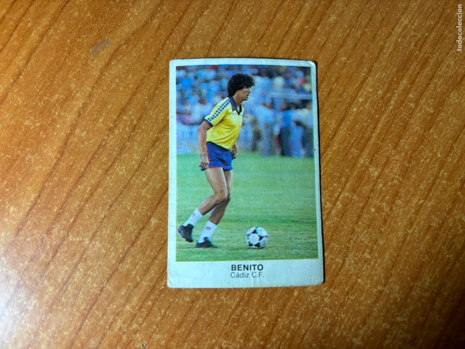 Cromos de F&uacute;tbol: BENITO DEL CADIZ ALBUM CROMOS CANO LIGA 1983 - 1984 ( 83 - 84 )