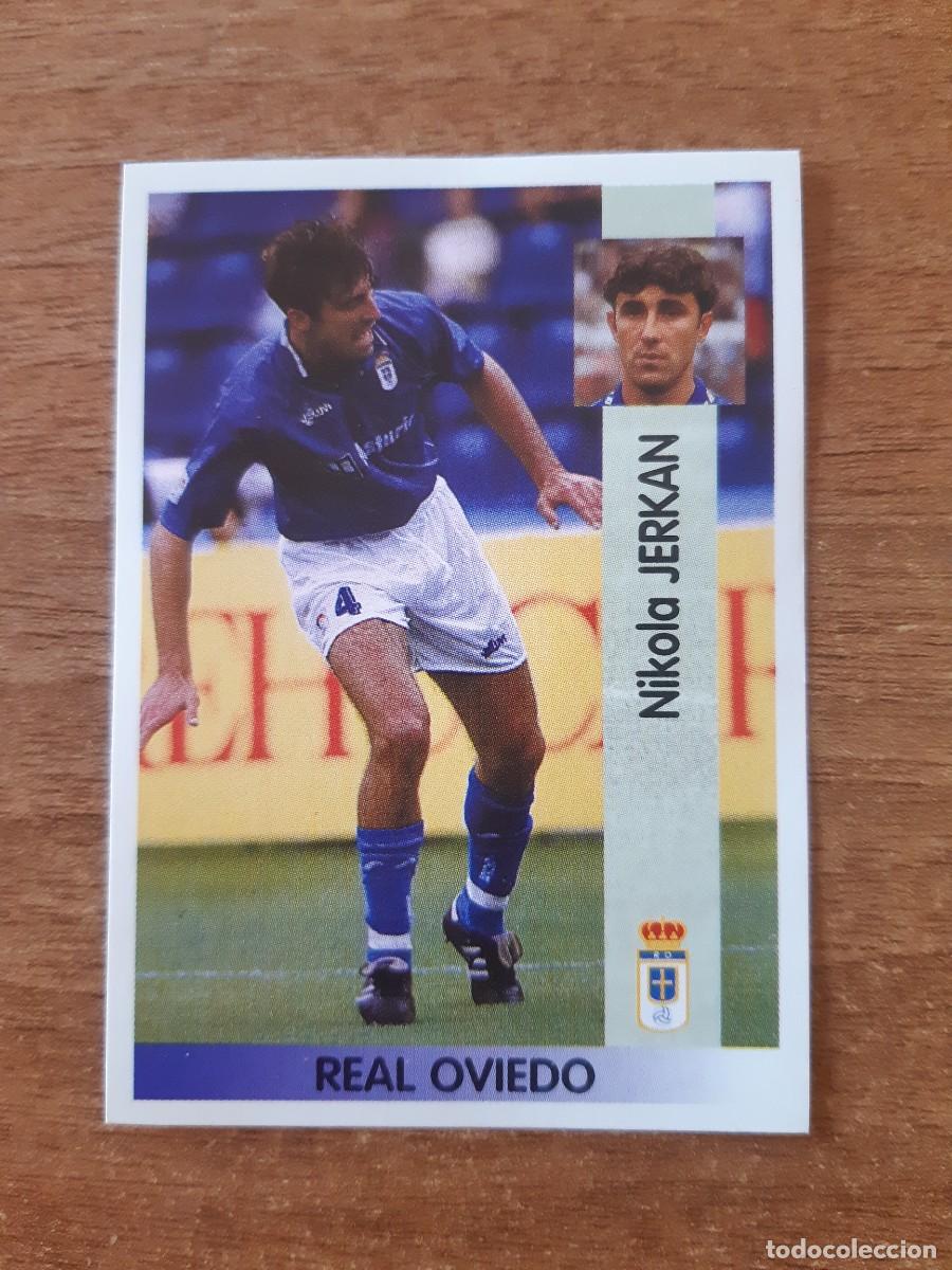 Cromos de F&uacute;tbol: N&deg;227 BAJA JERKAN REAL OVIEDO LIGA 96-97 PANINI. NUNCA PEGADO, SIN PEGAR