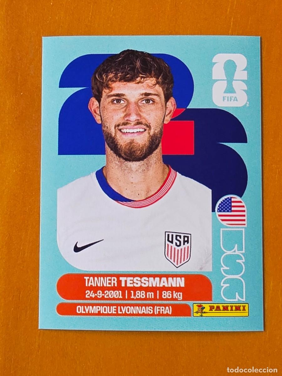 Cromos de F&uacute;tbol: USA 9 Tanner Tessmann, Estados Unidos, Panini FIFA World Cup Mundial 2026 Sticker