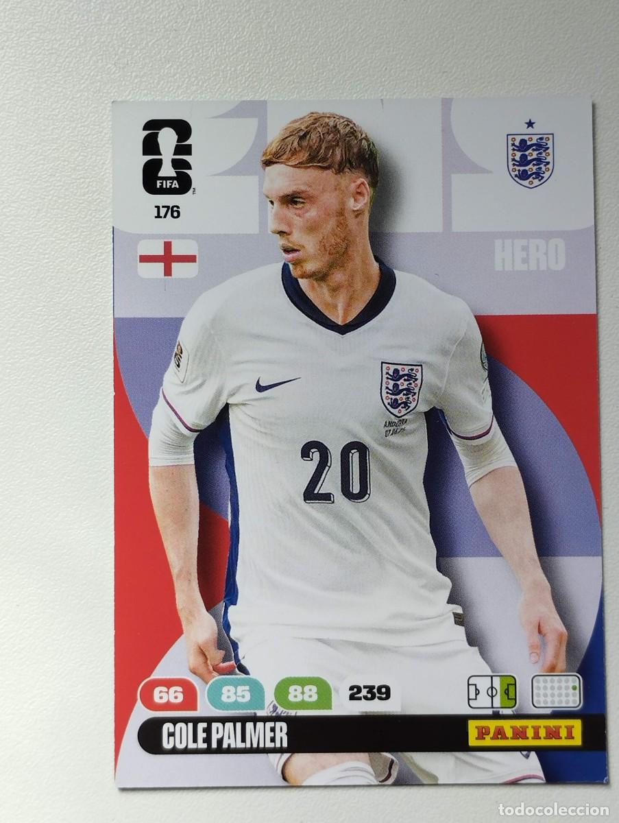 Cromos de F&uacute;tbol: CROMO CARD ADRENALYN MUNDIAL WORLD CUP 2026 HERO 176 COLE PALMER INGLATERRA