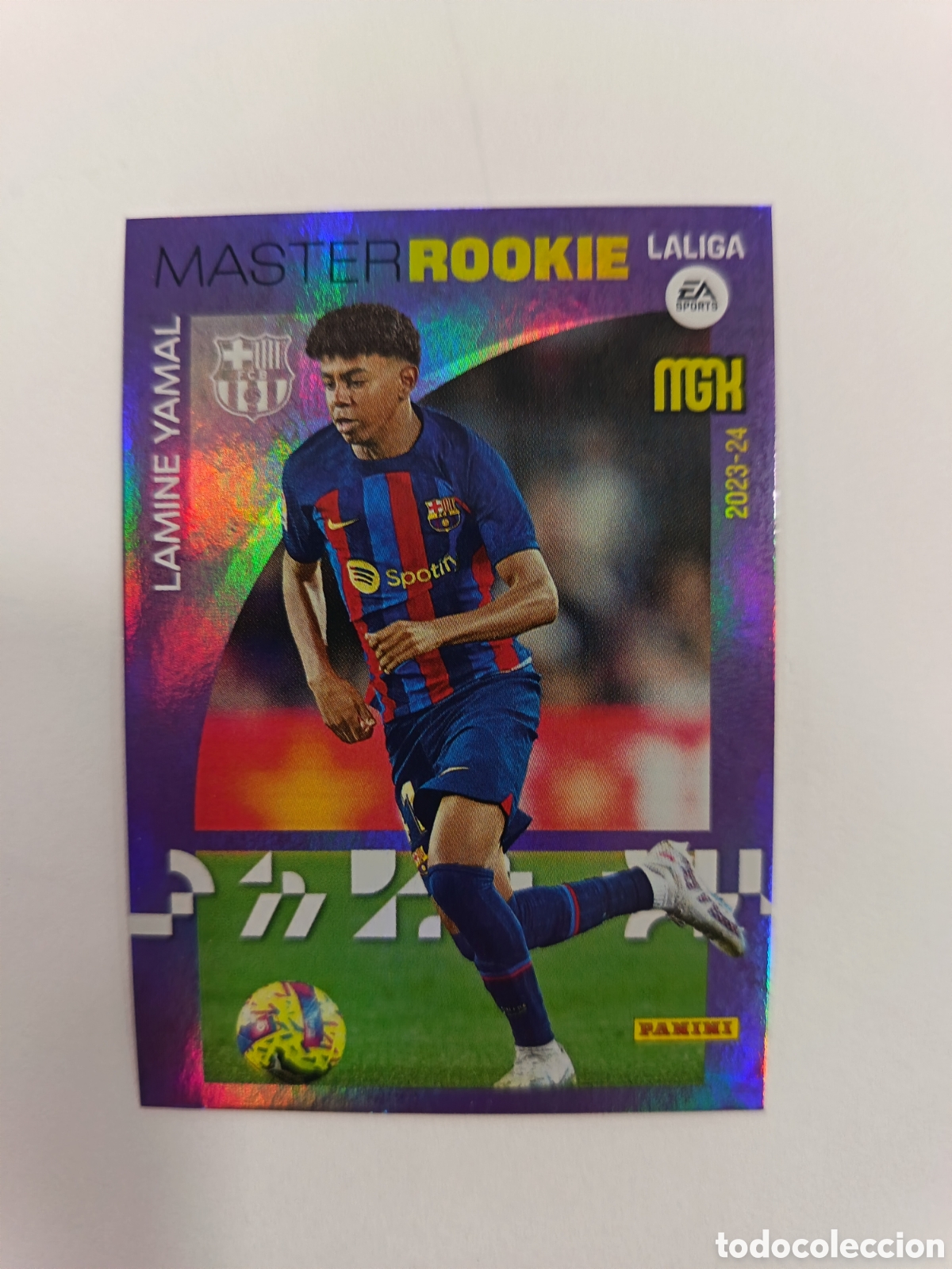 Cromos de F&uacute;tbol: 423 lamine yamal Barcelona Master rookie