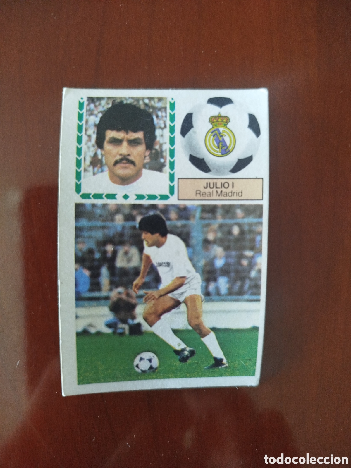 Cromos de F&uacute;tbol: Liga Este 1983/84.R.Madrid. Julio I (FICHAJE,N&deg;4).