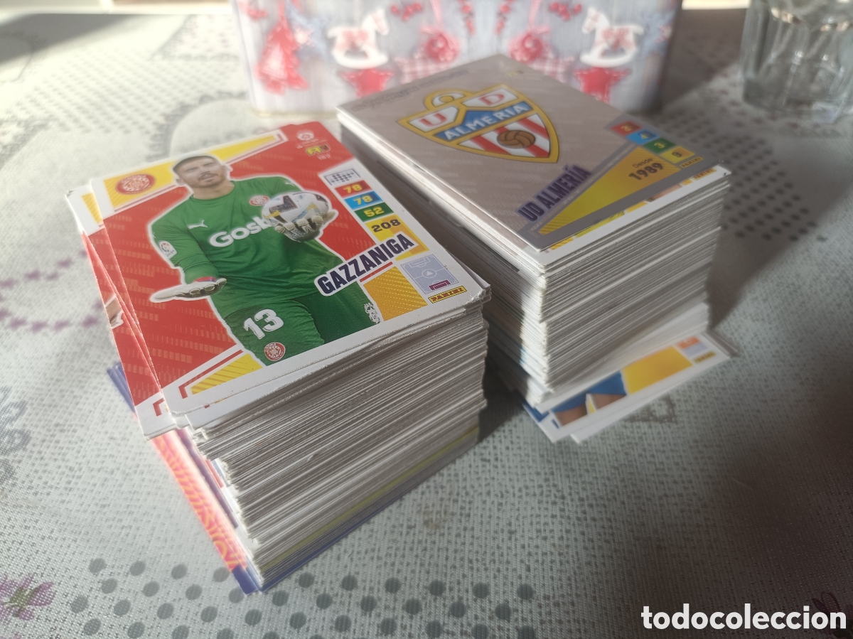 Cromos de F&uacute;tbol: Adrenalyn 22 23 Lote de 287 fichas sin repetir