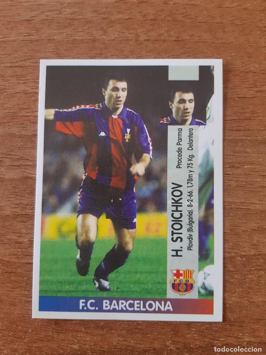 Cromos de F&uacute;tbol: N&deg;46-A COLOCA STOICHKOV FC BARCELONA LIGA 96-97 PANINI. NUNCA PEGADO, SIN PEGAR