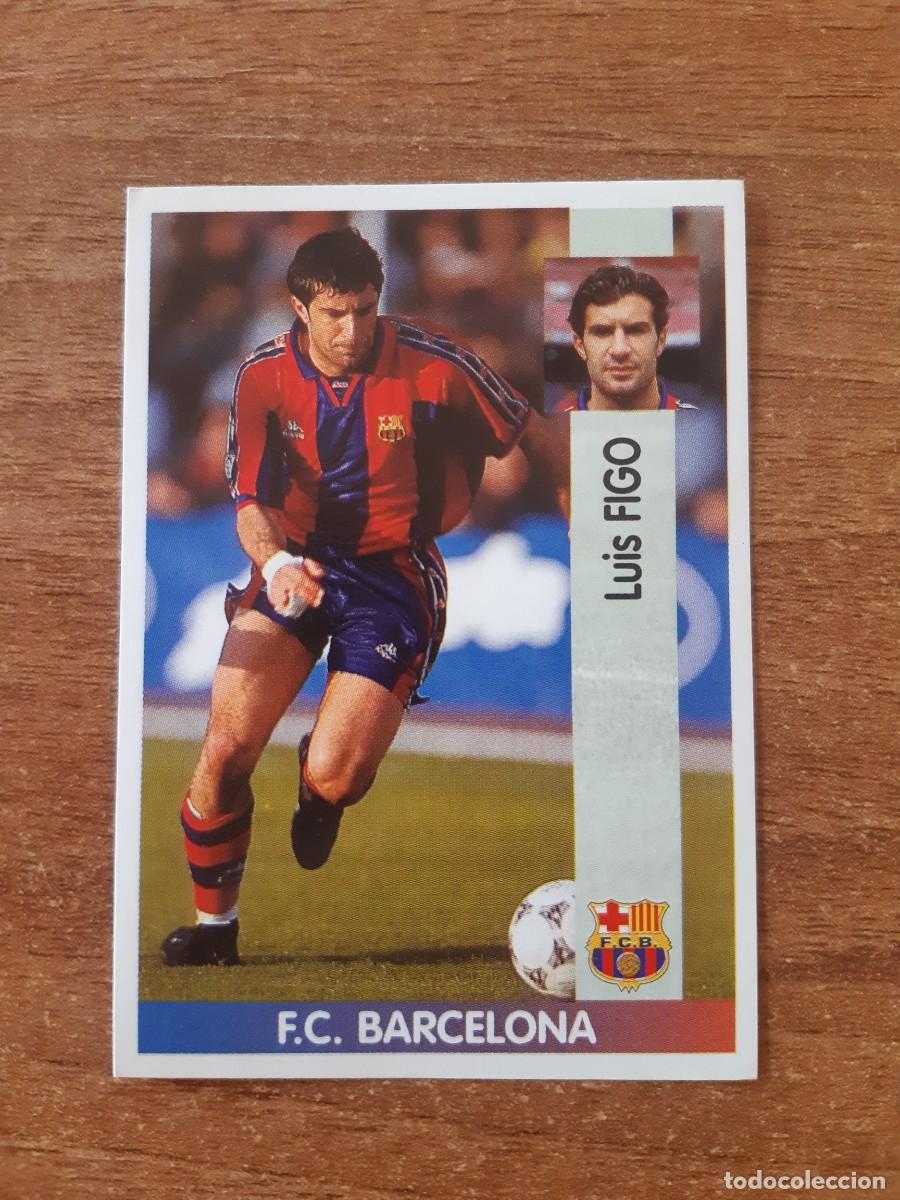 Cromos de F&uacute;tbol: N&deg;44 LU&Iacute;S FIGO FC BARCELONA LIGA 96-97 PANINI. NUNCA PEGADO, SIN PEGAR