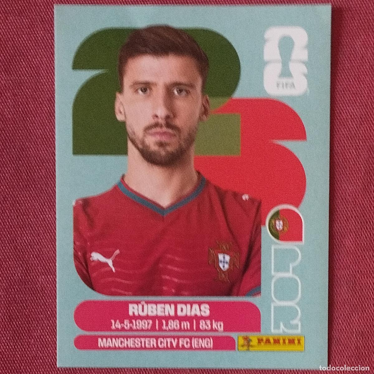 Cromos de F&uacute;tbol: RUBEN DIAS - POR 4 - PORTUGAL - MUNDIAL - FIFA WORLD CUP - 2026