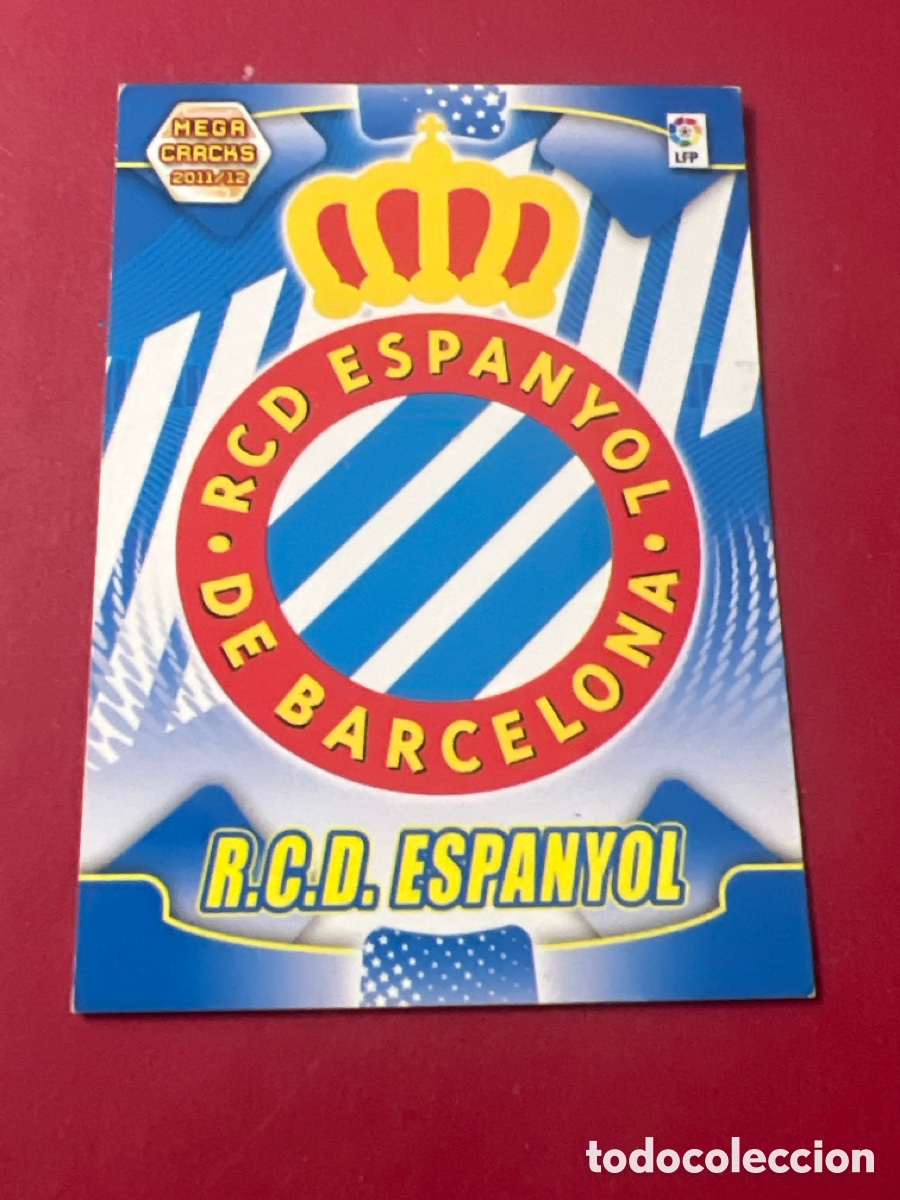 Cromos de F&uacute;tbol: C5623. 73 ESCUDO RCD ESPANYOL MEGACRACKS 2011 2012 11 12 LIGA BBVA