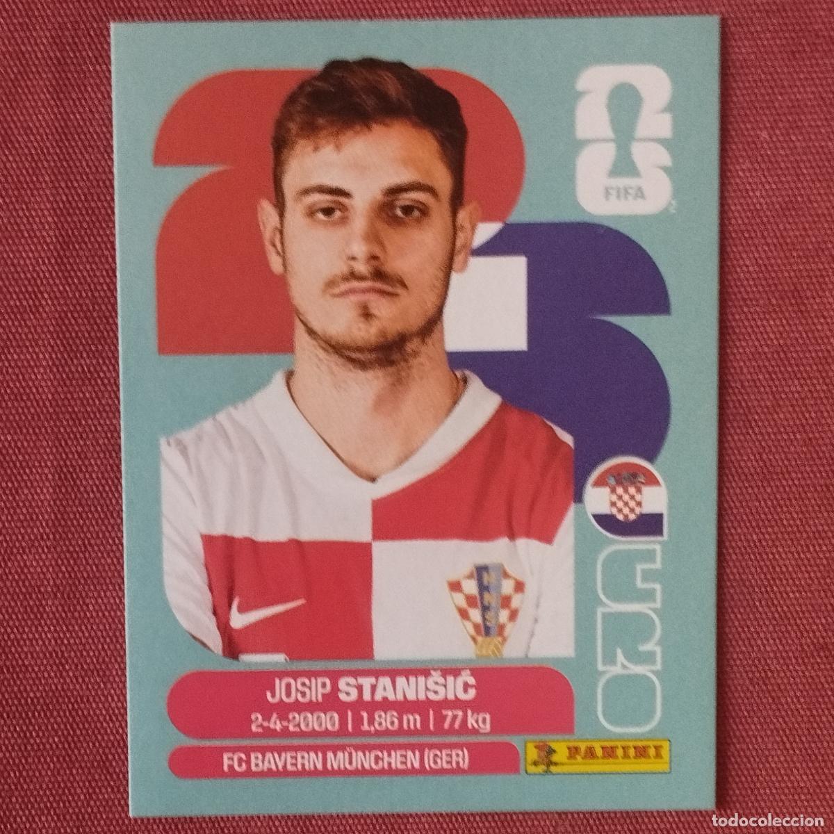 Cromos de F&uacute;tbol: JOSIP STANISIC - CRO 5 - CROACIA - MUNDIAL - FIFA WORLD CUP - 2026