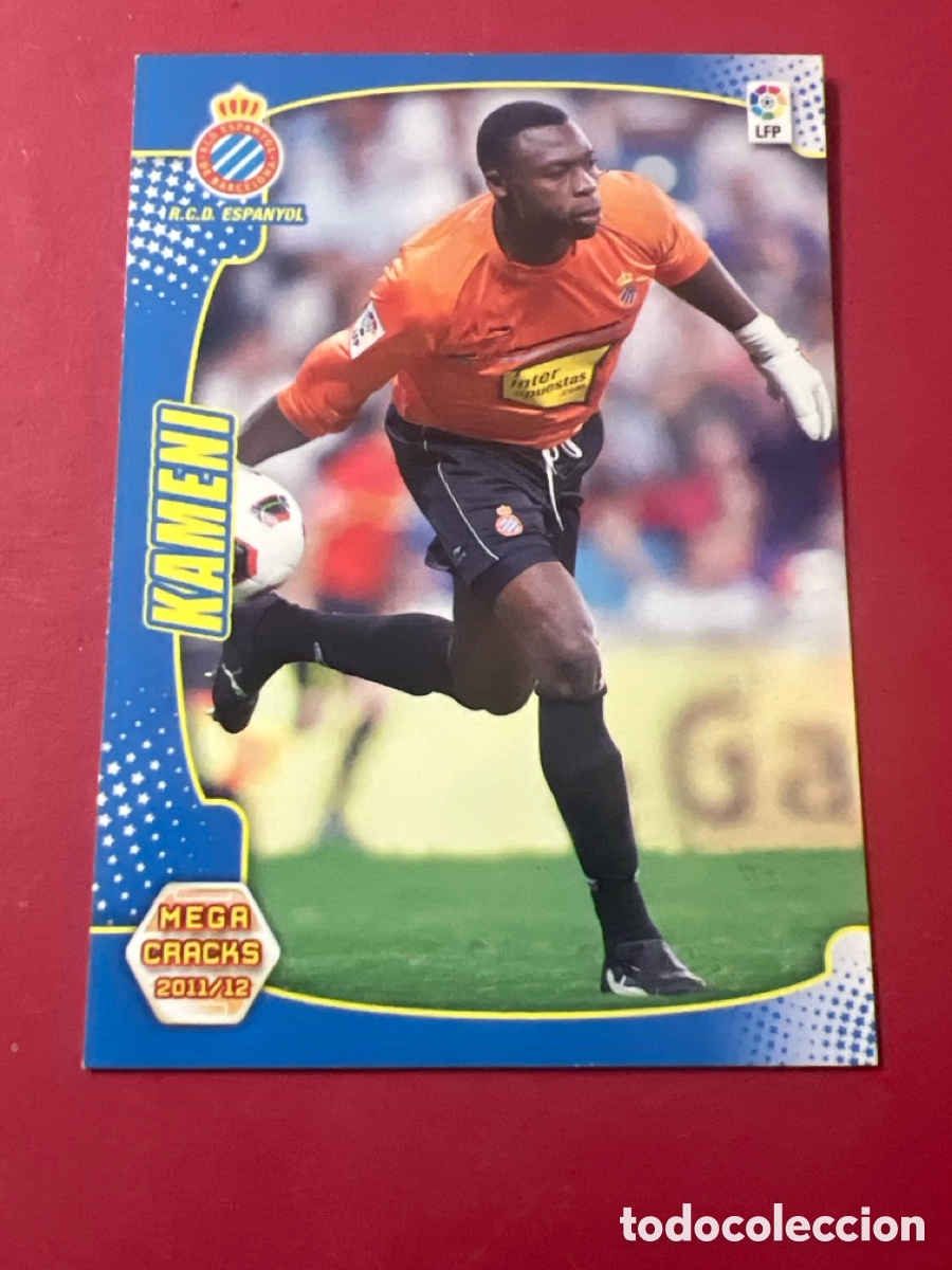 Cromos de F&uacute;tbol: C5633. KAMENI 74 (ESPANYOL) PANINI MEGACRACKS 2011-2012 11 12 CROMO CARTA