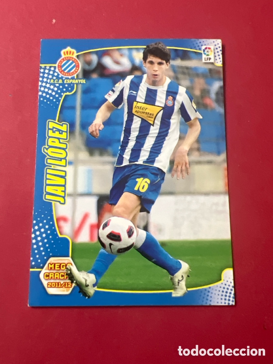 Cromos de F&uacute;tbol: C5642. JAVI LOPEZ 75 (ESPANYOL) PANINI MEGACRACKS 2011-2012 11 12 CROMO CARTA