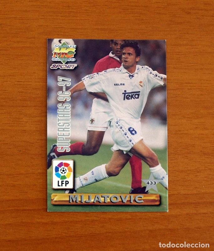 Cromos de F&uacute;tbol: Real Madrid - N&ordm; 433 Mijatovic-Suker Superstars -Mundicromo Las Fichas Liga 1996-1997-96-97