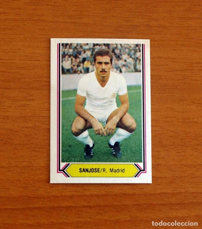 Cromos de F&uacute;tbol: Real Madrid - Sanjose - Ediciones Este Liga 1980-1981, 80-81 - Cromo Nunca pegado