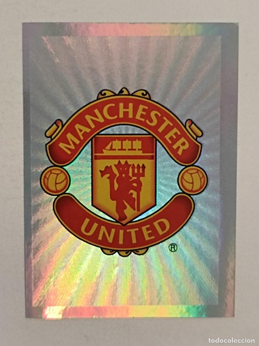 Cromos de F&uacute;tbol: #104 ESCUDO (MANCHESTER UNITED) UEFA CHAMPIONS LEAGUE 2015/2016 TOPPS