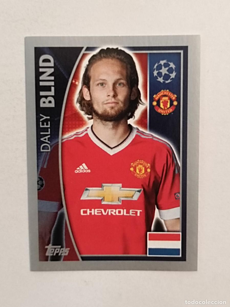 Cromos de F&uacute;tbol: #108 BLIND (MANCHESTER UNITED) UEFA CHAMPIONS LEAGUE 2015/2016 TOPPS