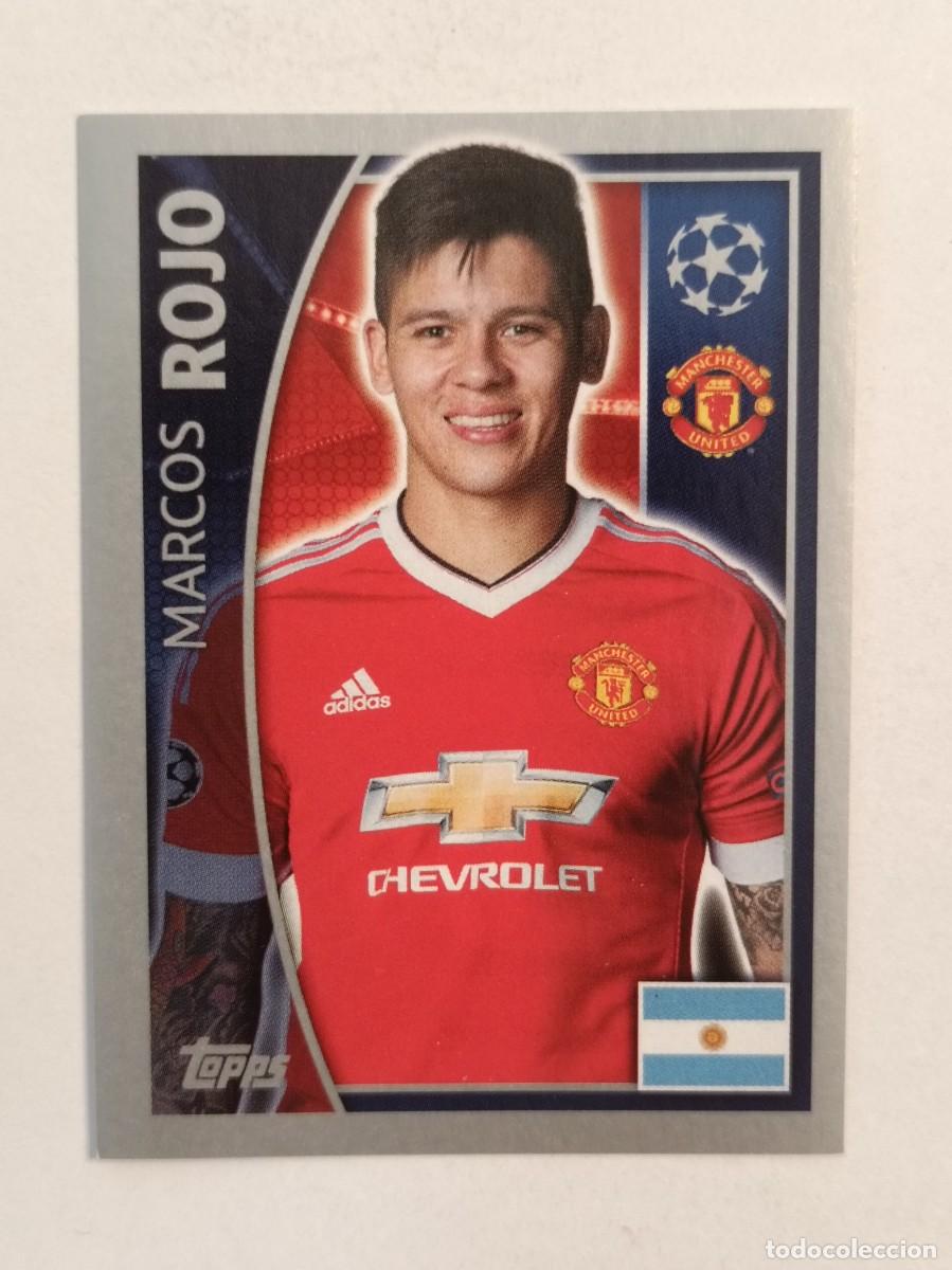 Cromos de F&uacute;tbol: #109 ROJO (MANCHESTER UNITED) UEFA CHAMPIONS LEAGUE 2015/2016 TOPPS