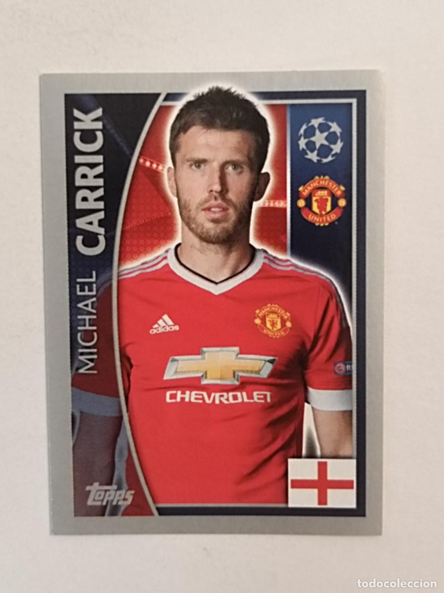 Cromos de F&uacute;tbol: #111 CARRICK (MANCHESTER UNITED) UEFA CHAMPIONS LEAGUE 2015/2016 TOPPS