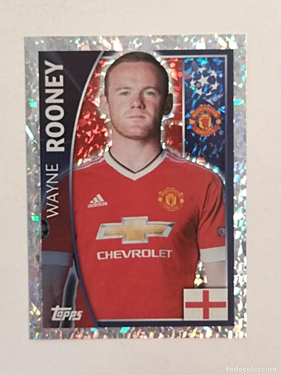 Cromos de F&uacute;tbol: #114 ROONEY (MANCHESTER UNITED) UEFA CHAMPIONS LEAGUE 2015/2016 TOPPS